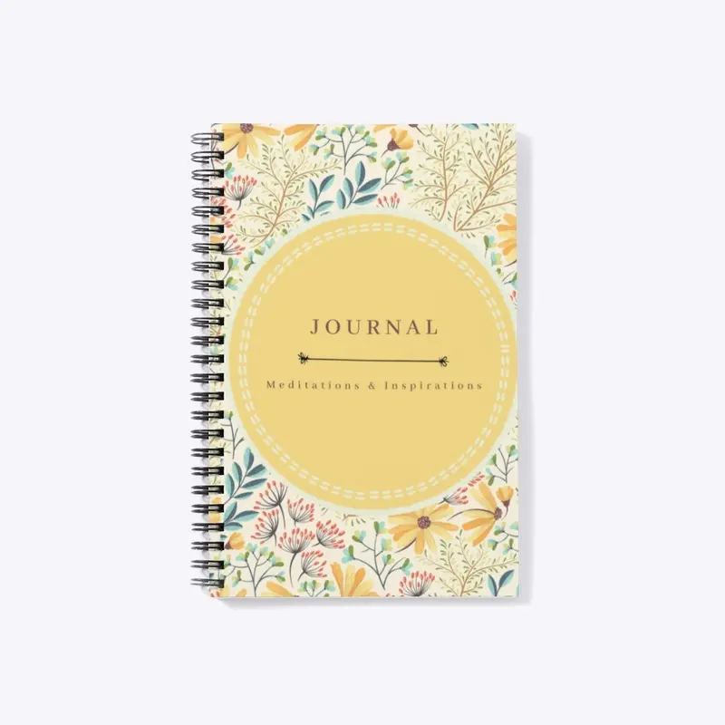 Meditation Journal - Floral